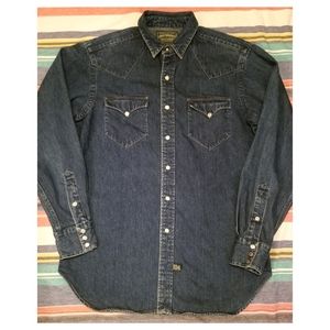 POLO COUNTRY R.L. DENIM SHIRT-MED